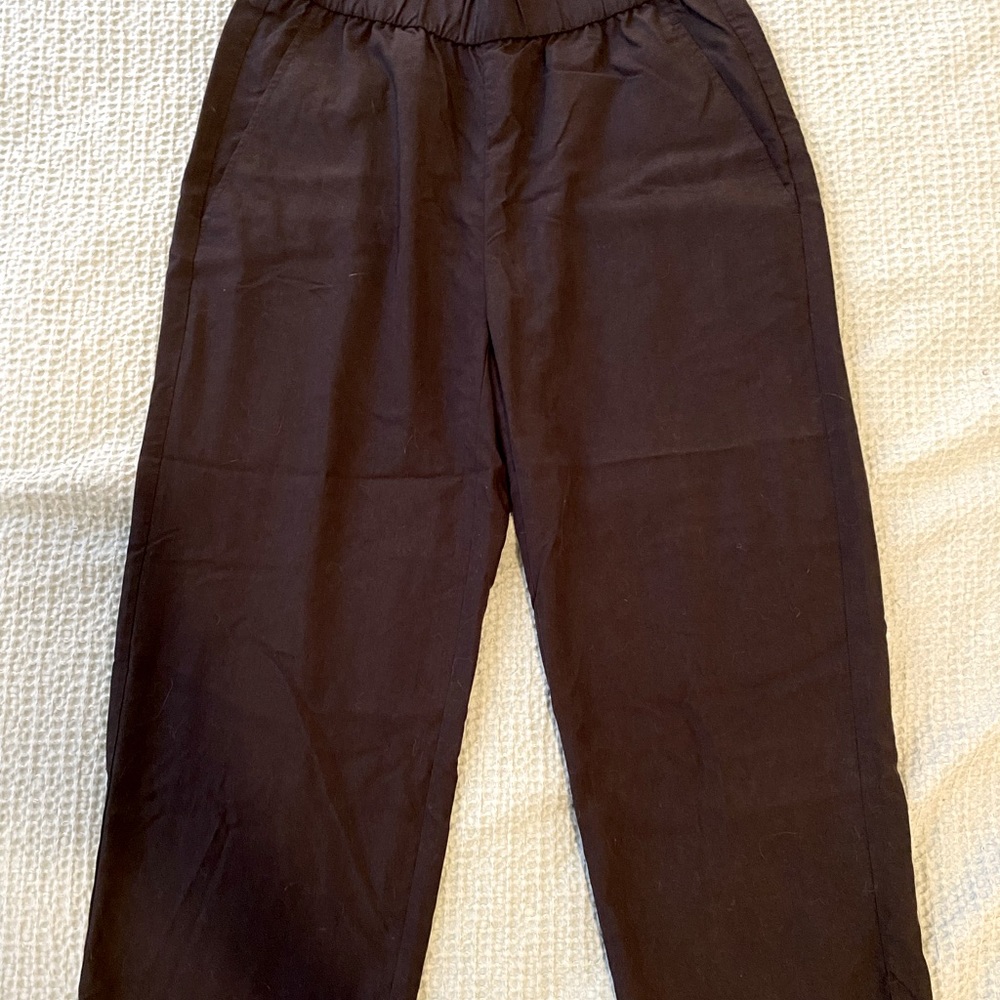 Eileen Fisher Black Tencel Pants (NWOT)
